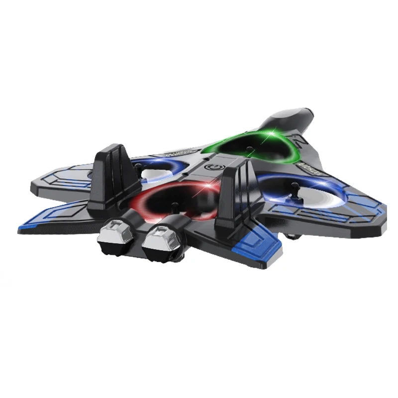 Avión Fighter con Luces LED y Control Remoto