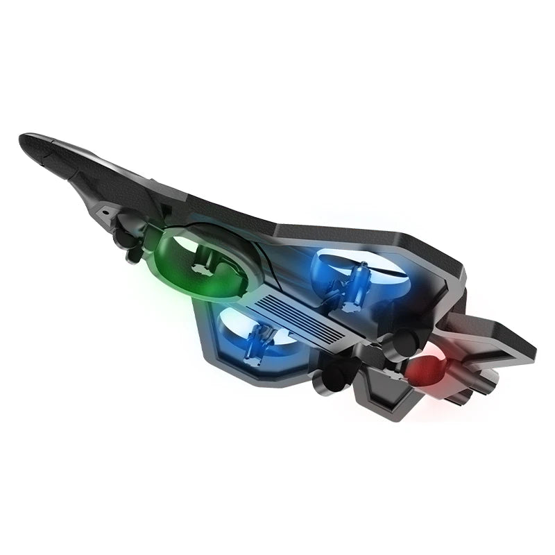 Avión Fighter con Luces LED y Control Remoto